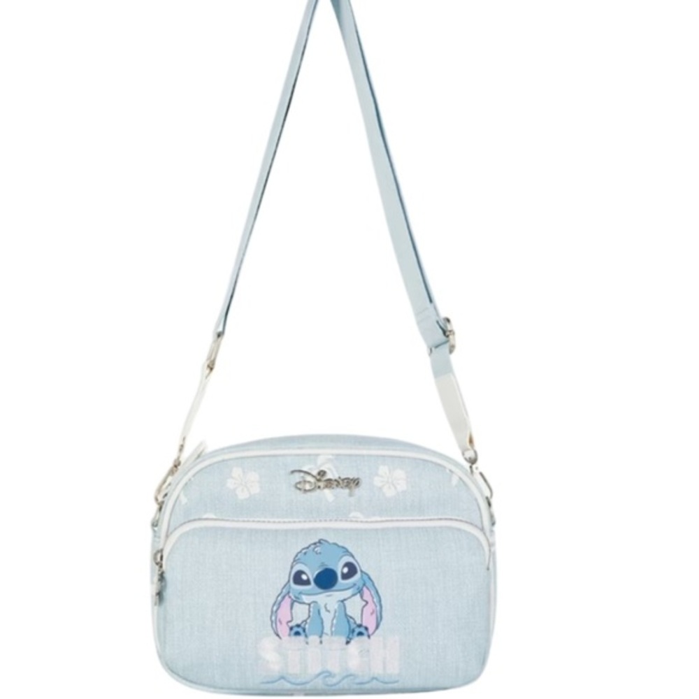 Disney Light Blue Stitch Crossbody Bag